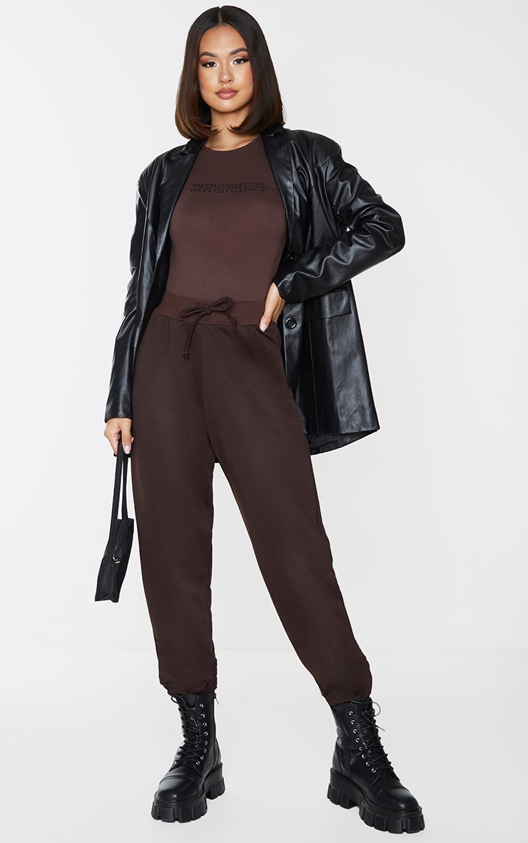 Chocolate Ultimate Marl Sweat Joggers