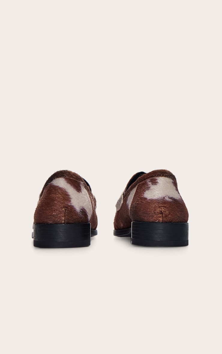 Cow Pony Hair Loafer image 4