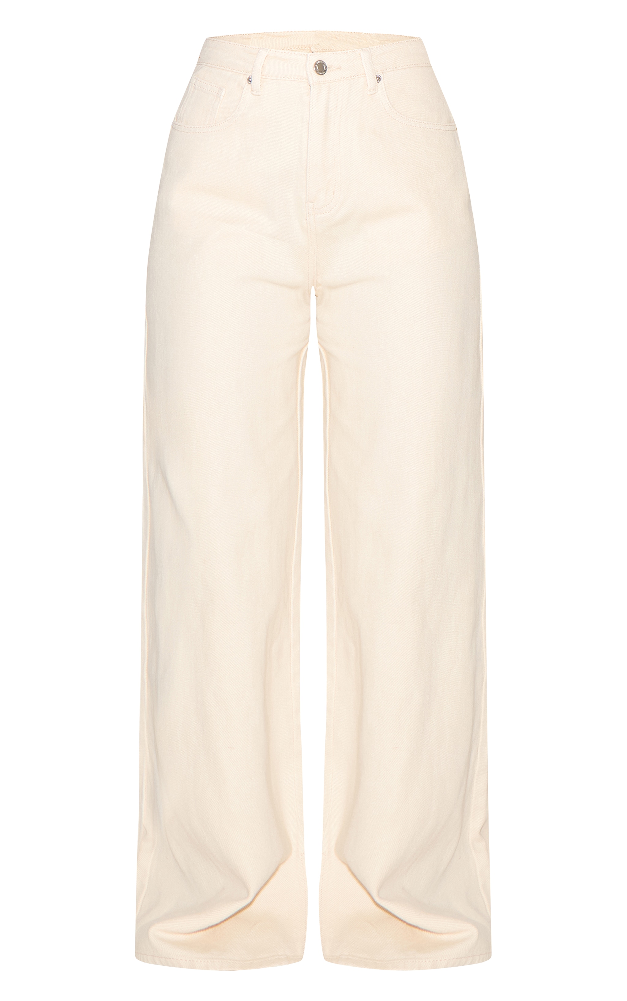 Butter Yellow High Rise Split Hem Boyfriend Jeans image 5