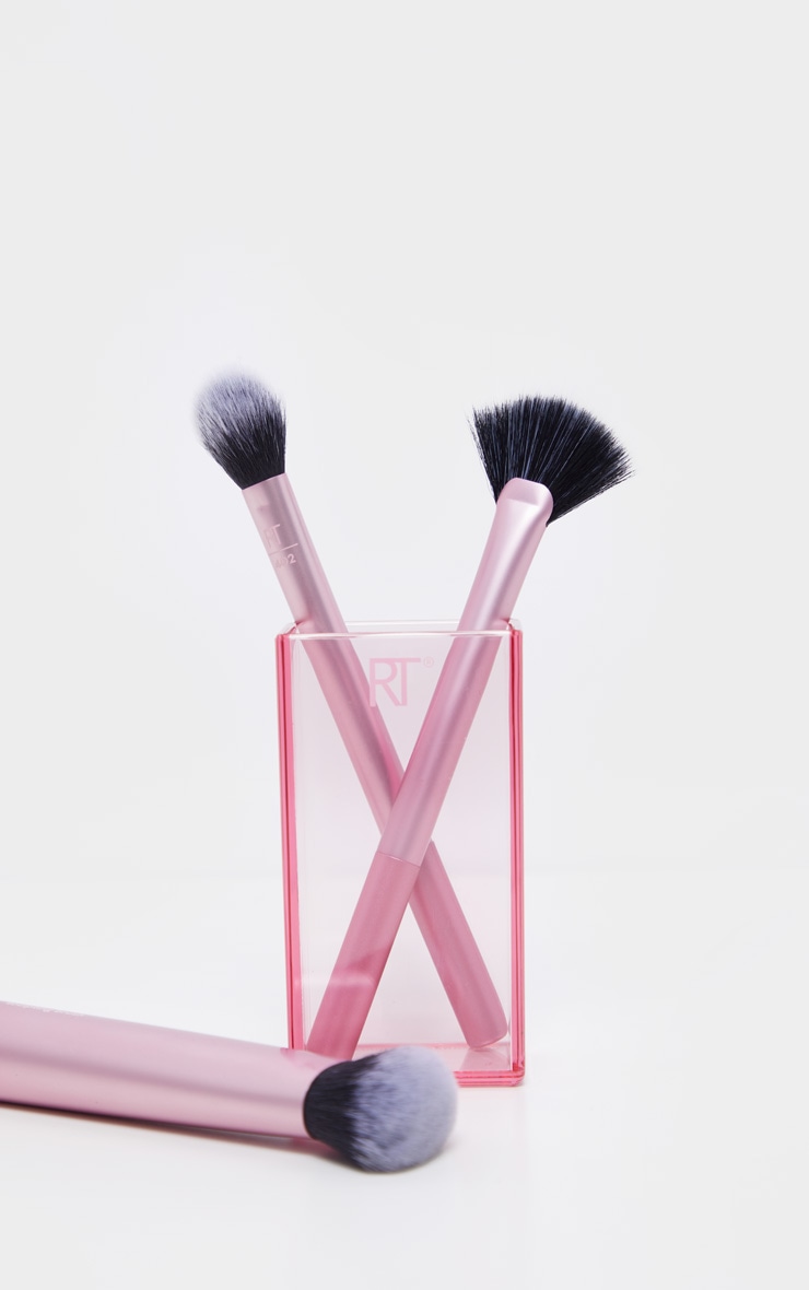 Real Techniques Make Up Brush Sculpting Set With Brush Storage