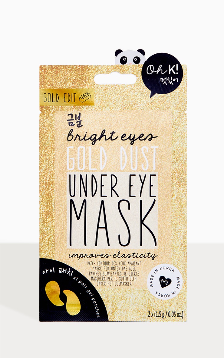 Oh K! Gold Under Eye Mask PrettyLittleThing USA