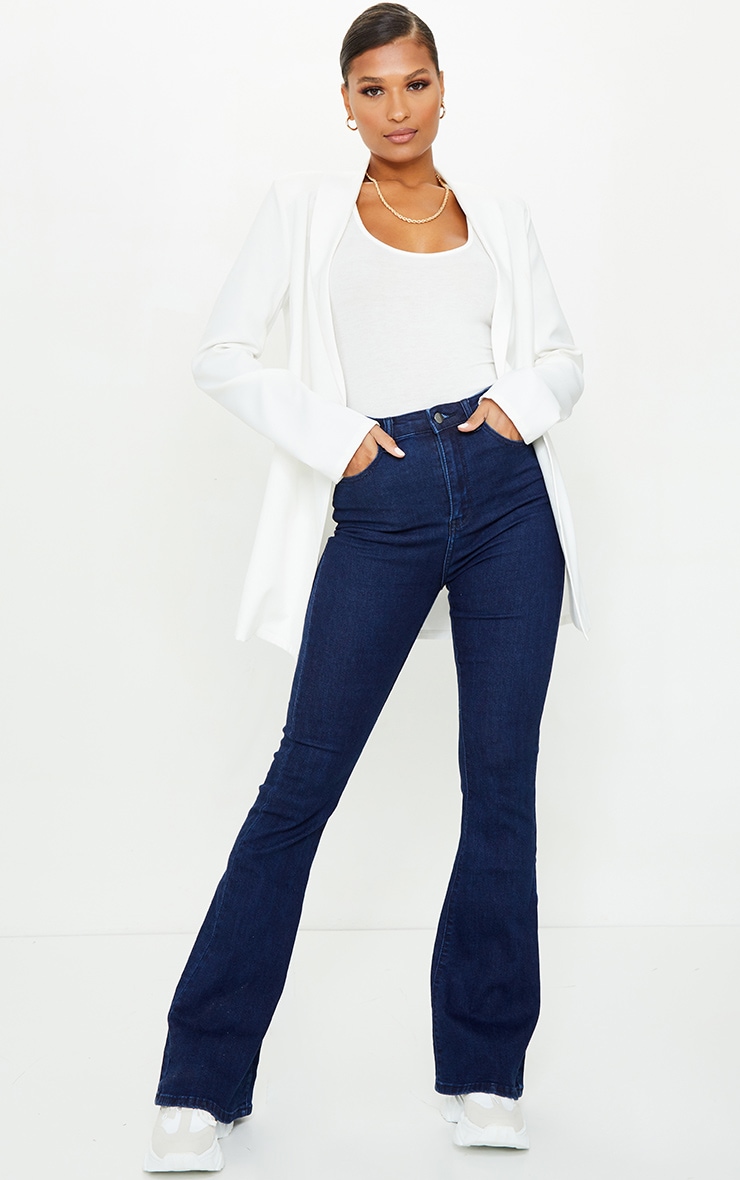 Stretch flare jean clearance