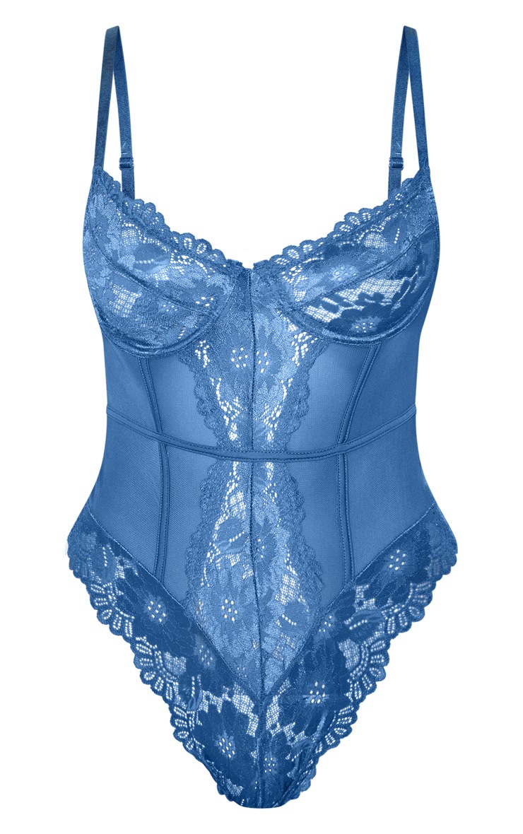 Mocha underwired cage detail lace body 5 0 winter