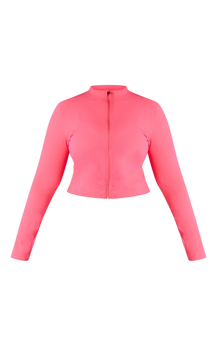 Plus Raspberry Sculpt Jacket image 5