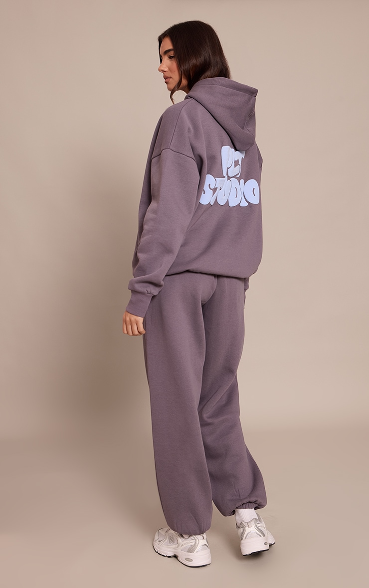 Charcoal PLT Studio Print Cuffed Sweatpants image 3