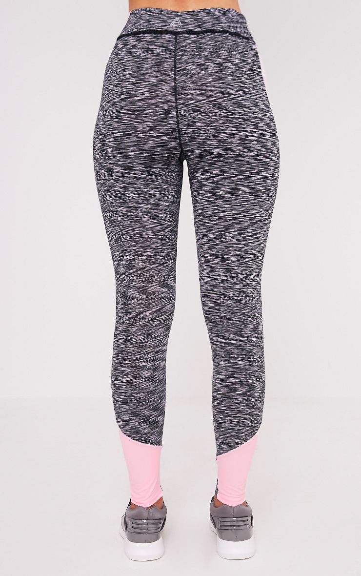 Nisha Baby Pink Side Panel Gym Leggings Active PrettylittleThing