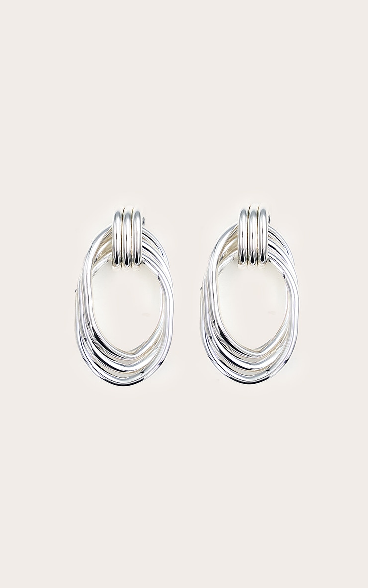 SILVER925 TRIVAL HOOP EARRINGS /シルバー/ピアス LOVERS】silver925 hoop Pierce 2 | SEULEMENT