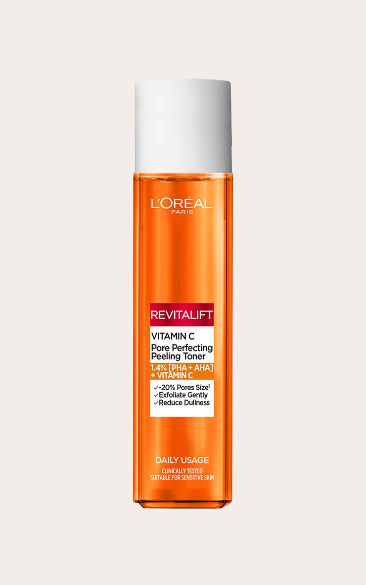 L'oréal Paris Tonique nettoyant peeling à la vitamine C pour les pores Bright Reveal image 1