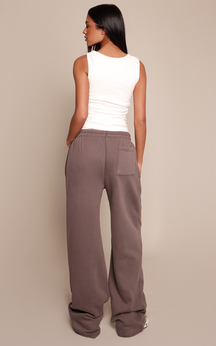 Tall Charcoal Straight Leg Sweat Pants image 3