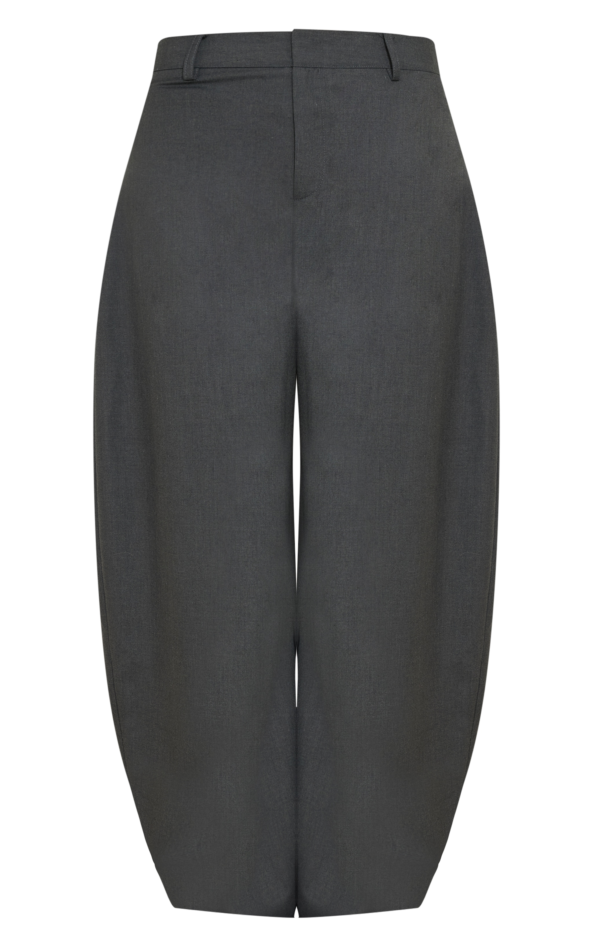 Dark Charcoal Belted Wide Leg Pants image 5