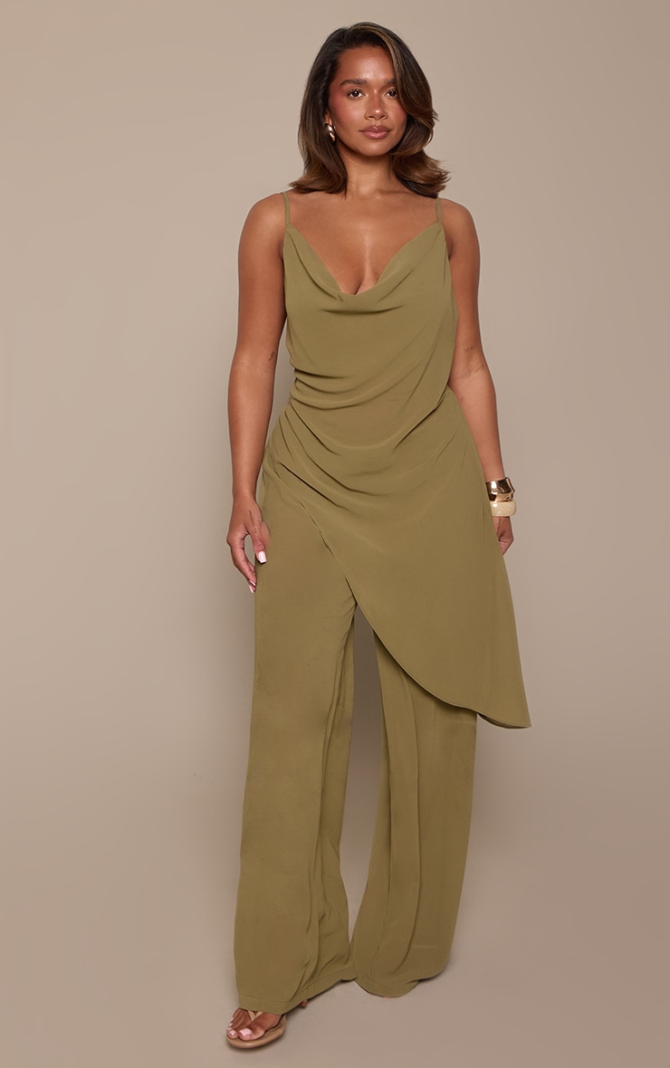 Shape Green Wide Leg Pant