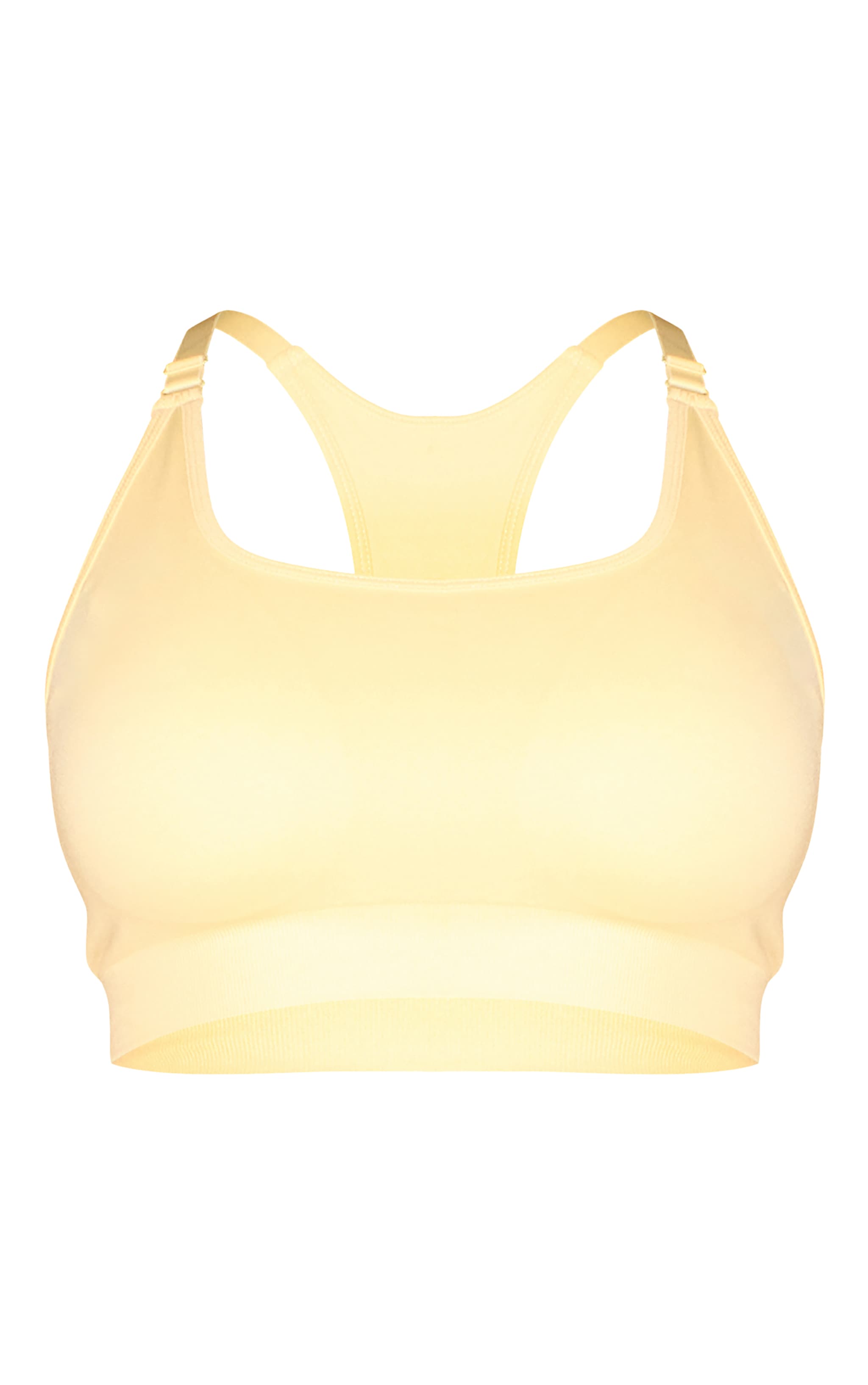 Shape Butter Yellow Seamless Active Cupped Sports Bra image 5