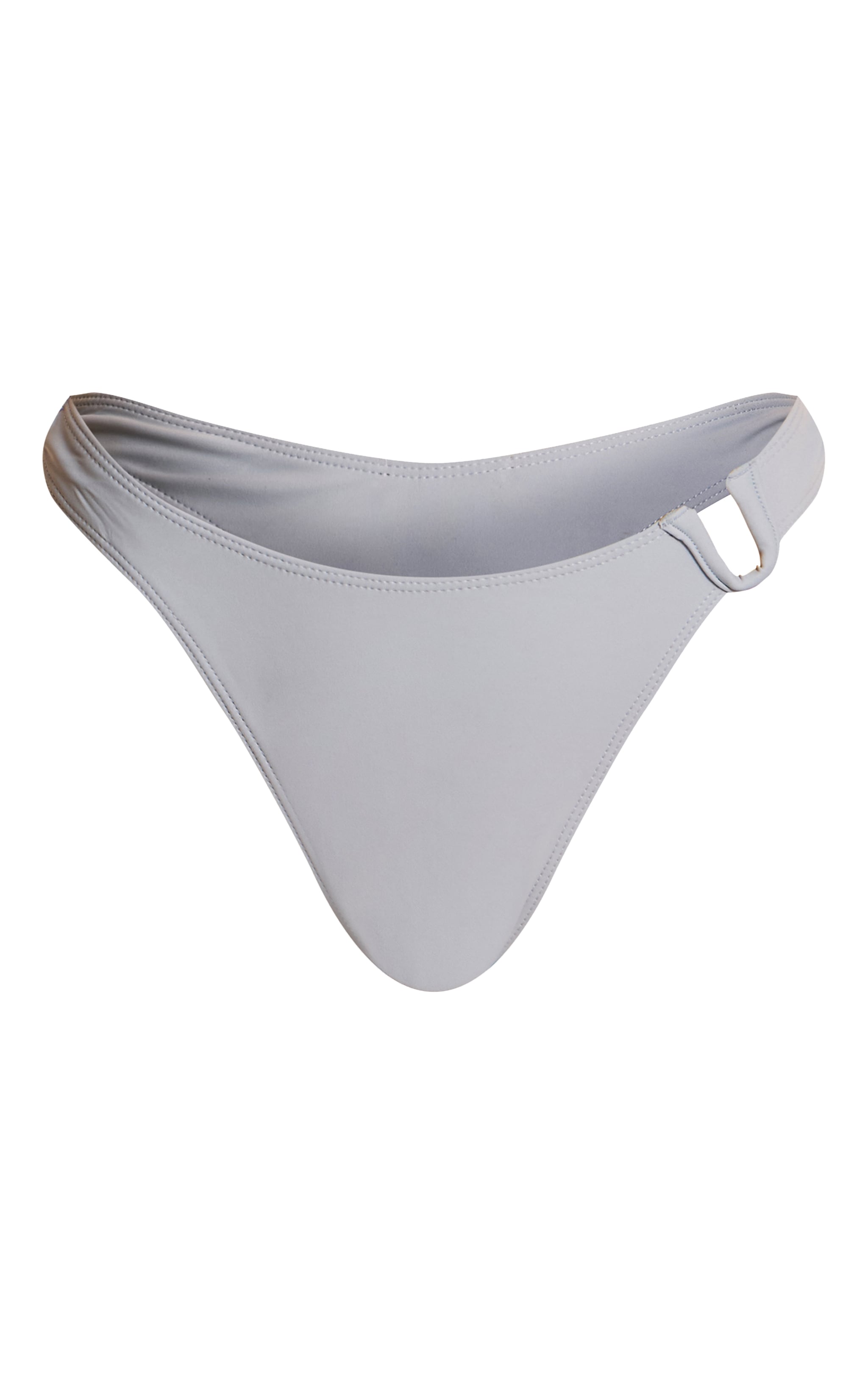 Bas de maillot de bain tanga bleu à barre en U image 5