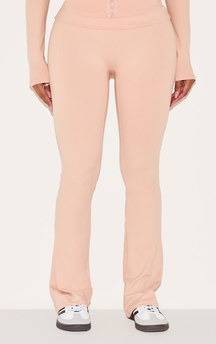 Shape Blush Sculpted Foldover Waist Flare Pants image 2