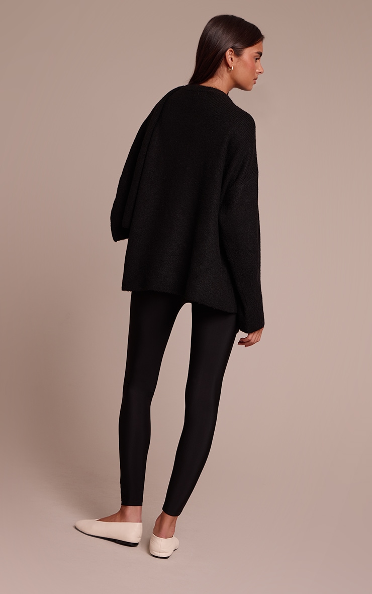 Coal Polyamide Leggings image 3