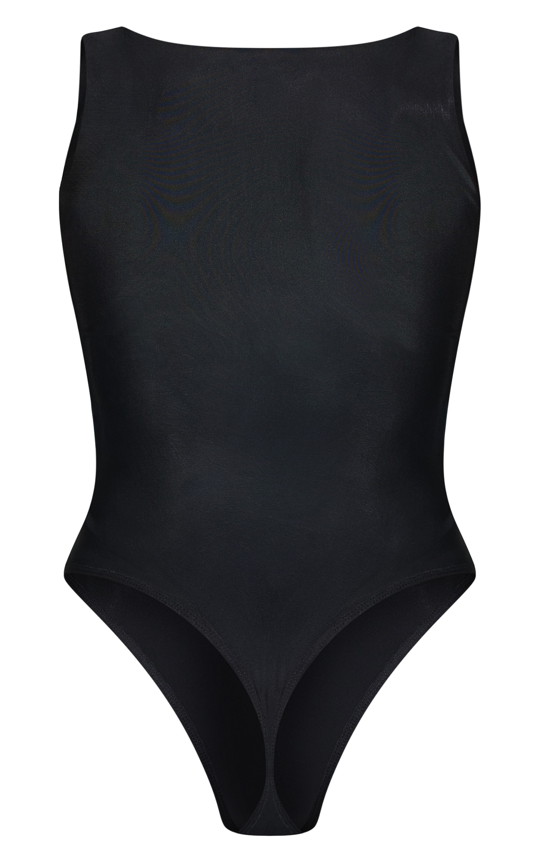 Coal Polyamide Square Neck Bodysuit  image 6