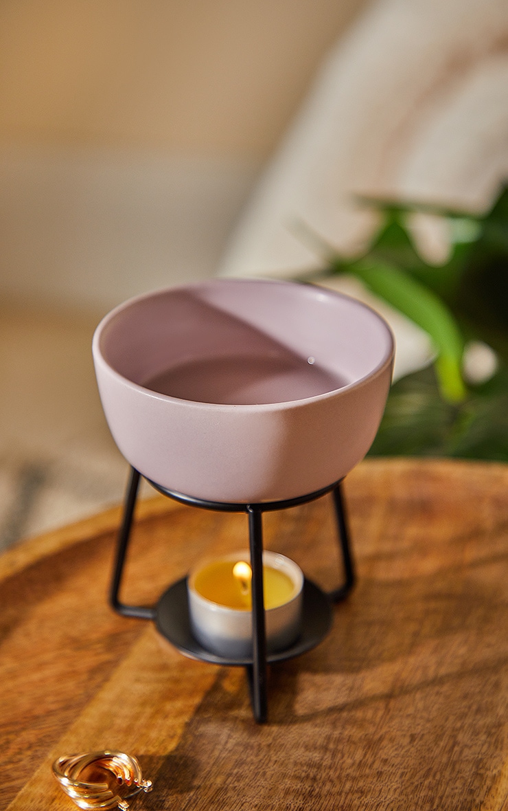 Yankee Candle Wax Melt Holder Lilac image 1