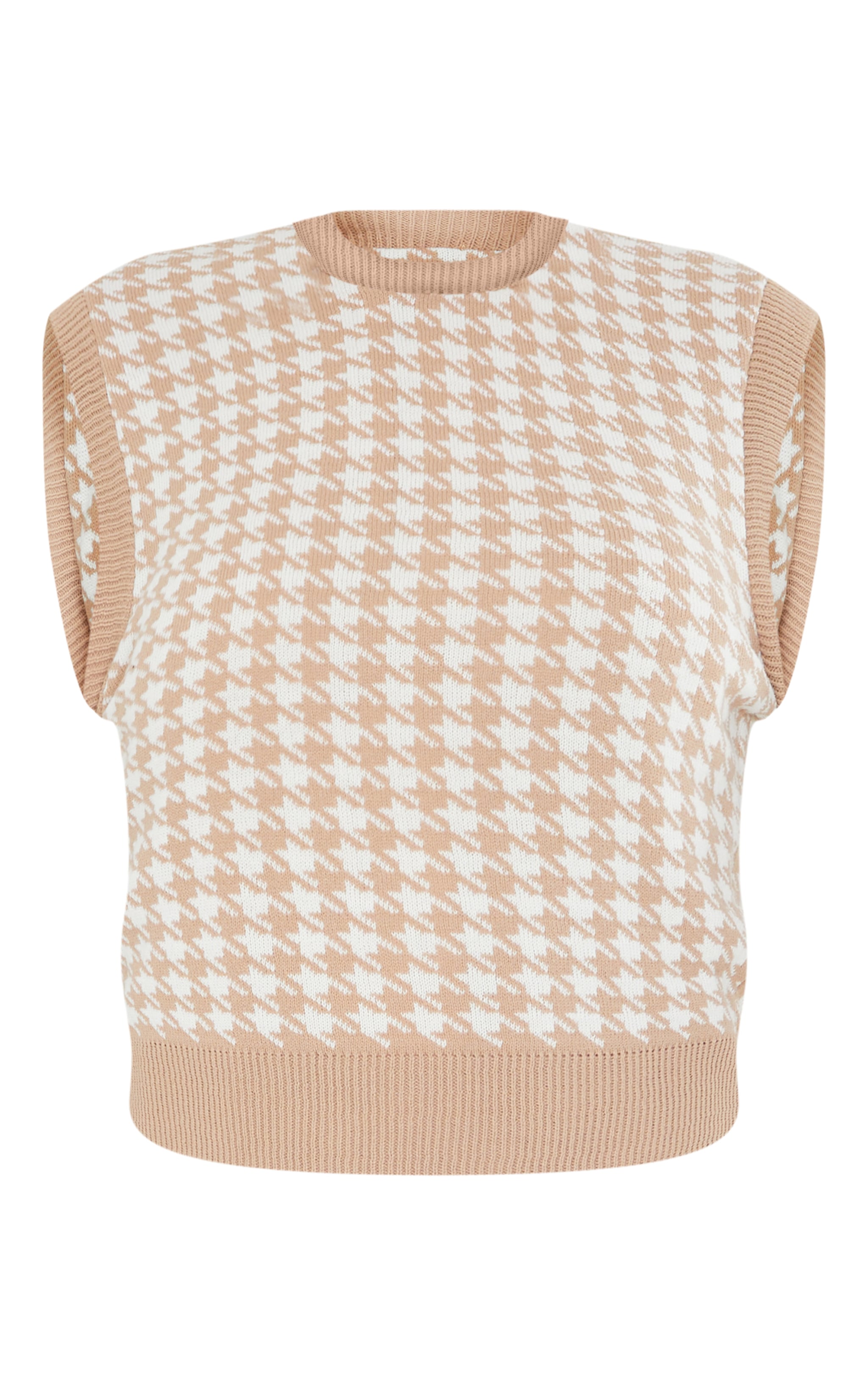 nude sweater vest