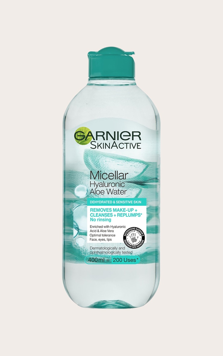 Garnier Hyaluronic Aloe Micellar Cleansing Water For Dehydrated Skin 400ml image 1