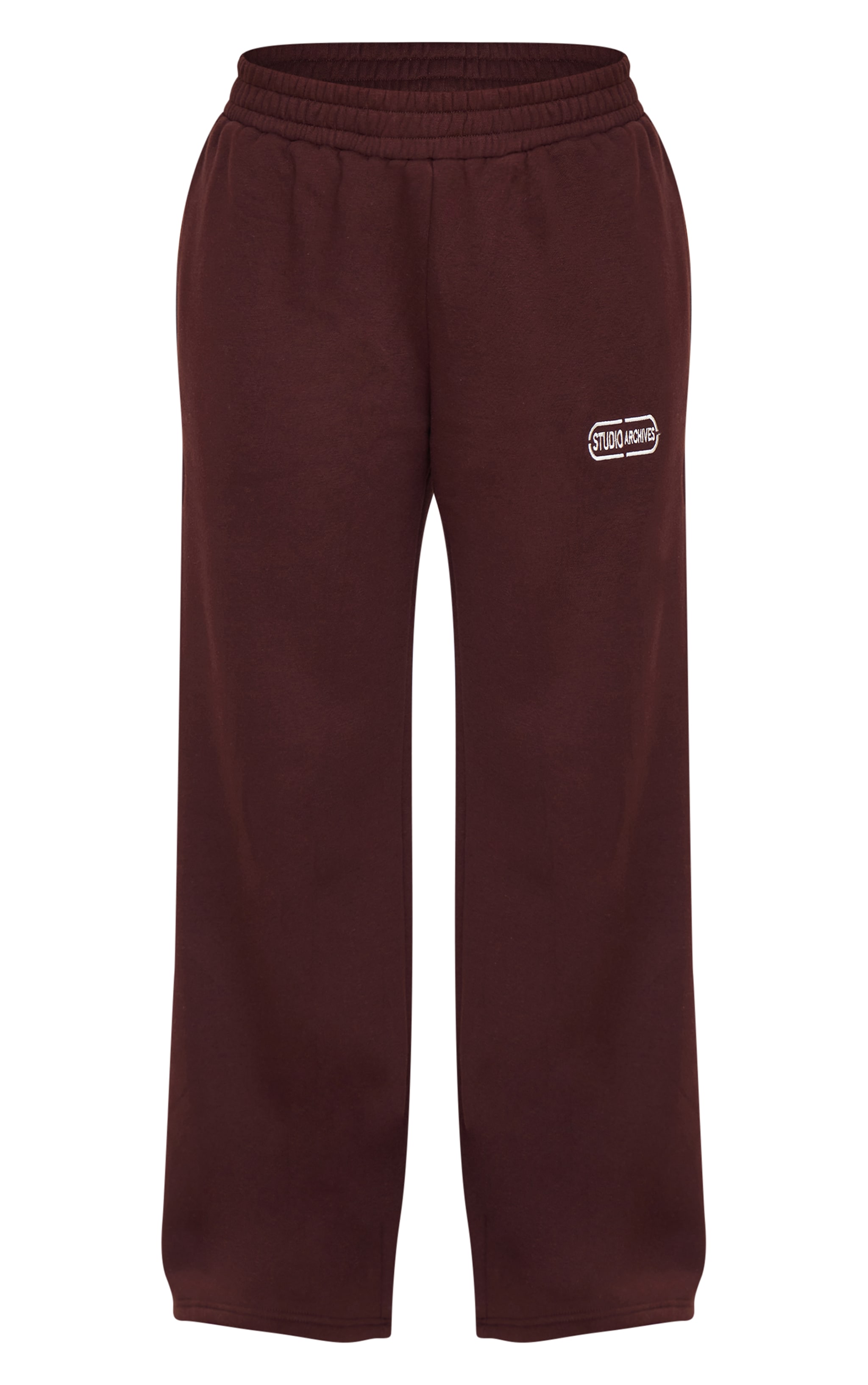 Chocolate Studio Archives Embroidered Wide Leg Sweatpants image 5