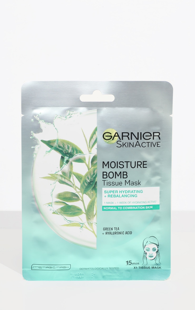 Garnier Moisture Bomb Green Tea Combination Skin PrettyLittleThing