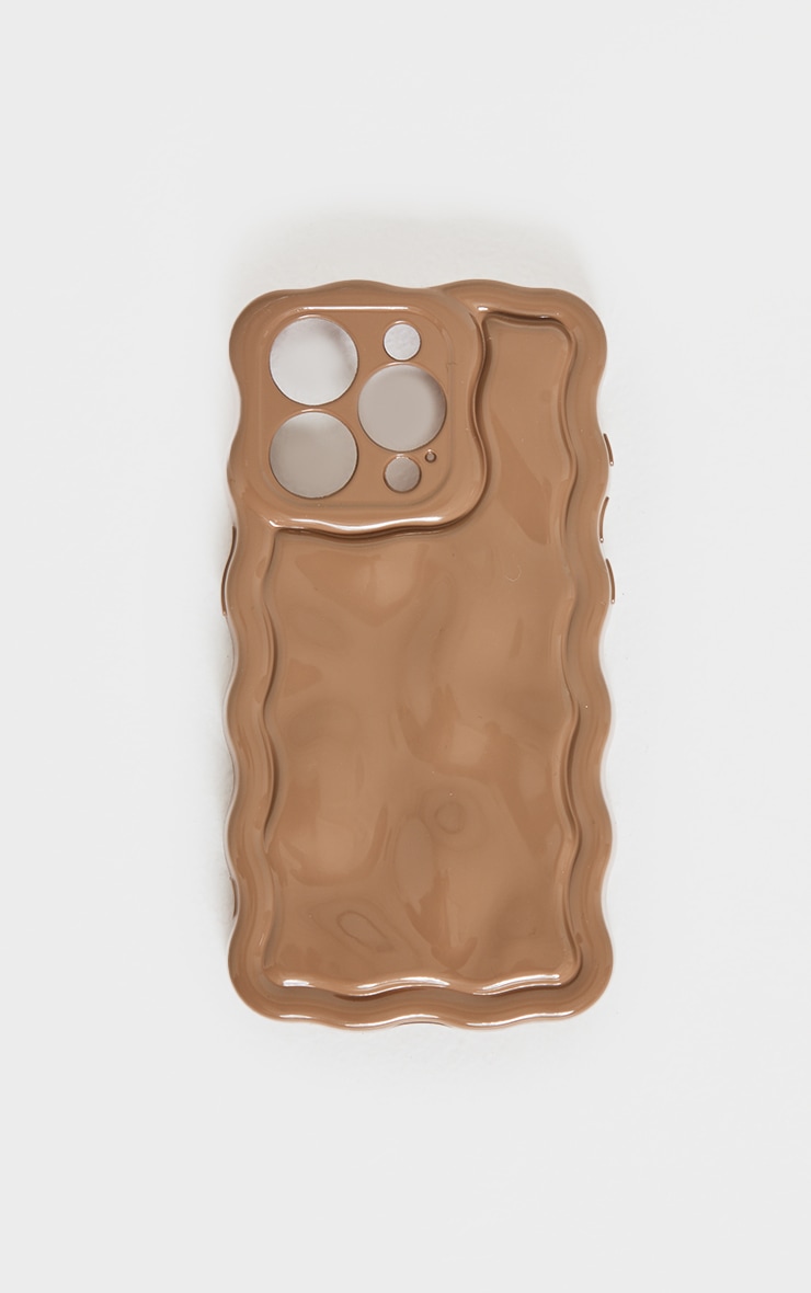 Taupe Wave Phone Case image 2