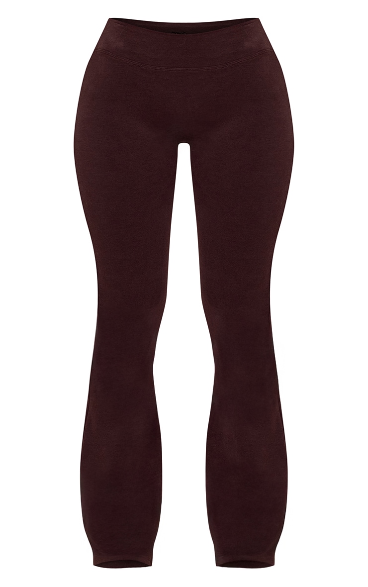 Petite PLT Chocolate Soft Cotton Yoga Flares image 5