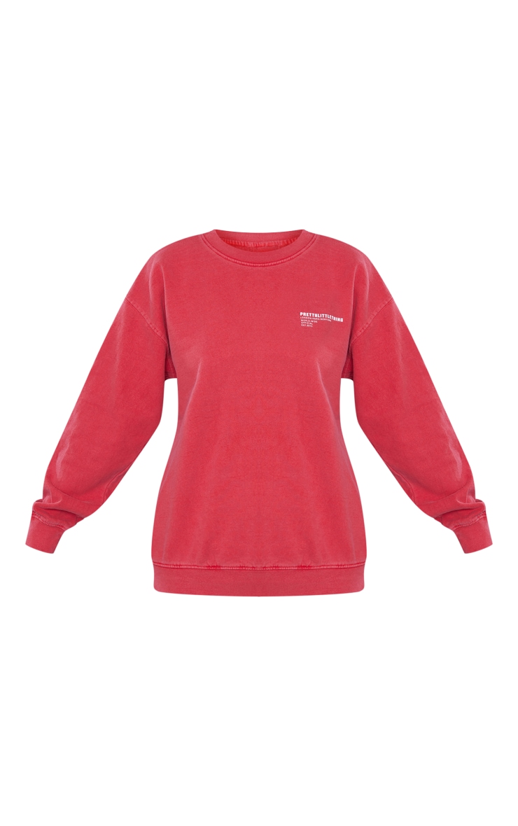 Red Worldwide Sweatshirt image 5