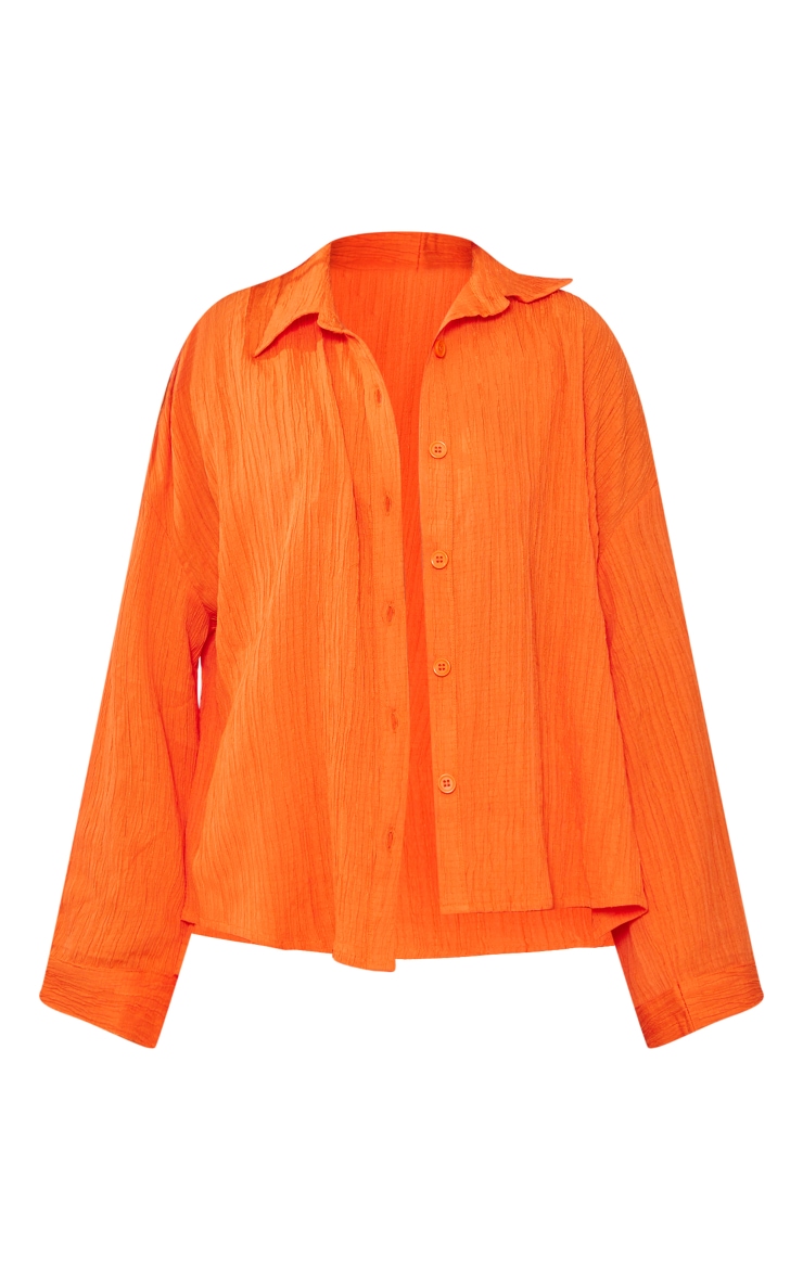 Orange shirt long sleeve sale