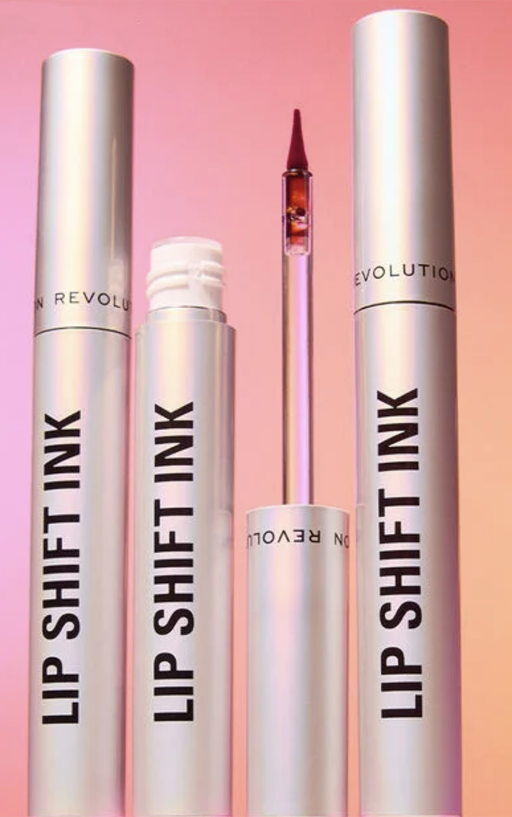 Revolution Lip Shift Ink Peel Off Lipliner Stain Bitten Cherry image 2