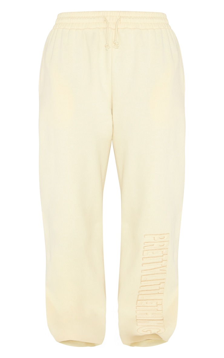 Shape PrettyLittleThing Lemon Sweatpants image 5