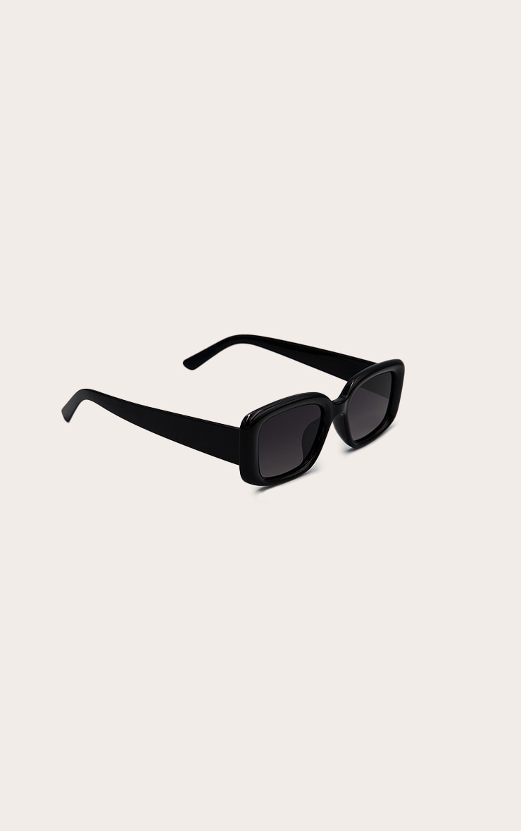 Black Square Sunglasses image 2