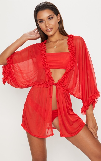 Beach Cover Ups | Swimwear & Cover Ups | PrettyLittleThing
