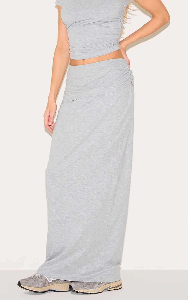 スカート GREY COTTON SKIRT S124OT5317-