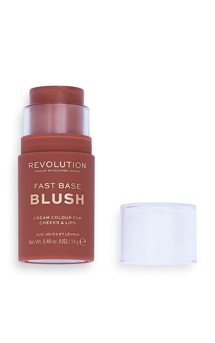 Makeup Revolution Stick pour joues et lèvres Fast Base Blush Mauve image 2