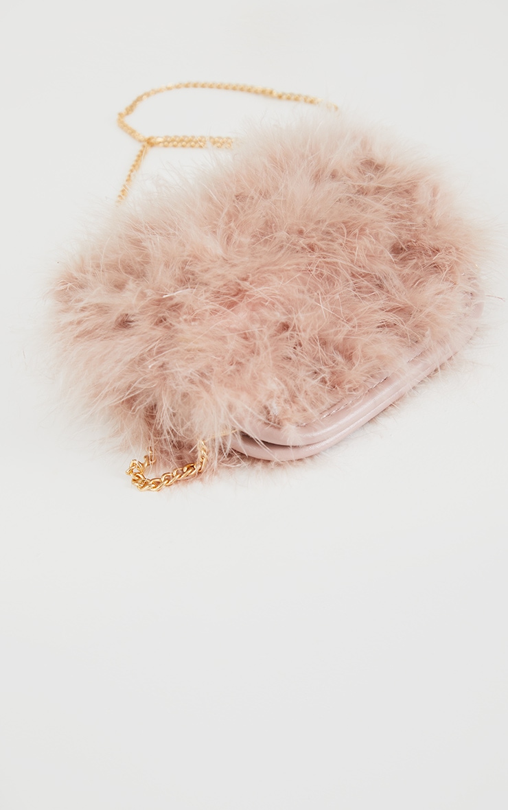 fluffy clutch bag