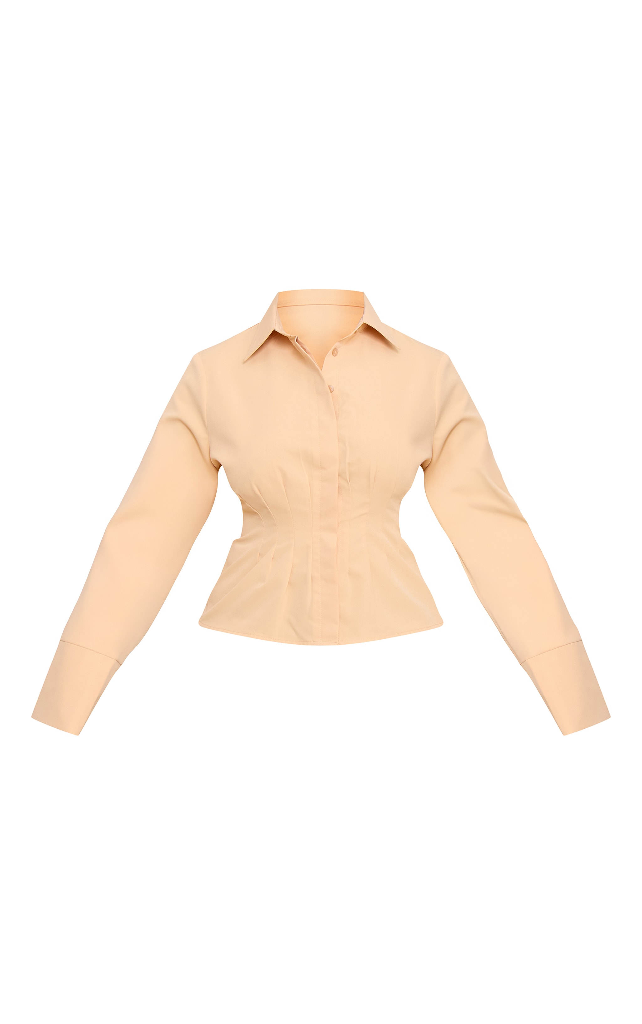 Shape Butter Yellow Cinched Waist Shirt image 5
