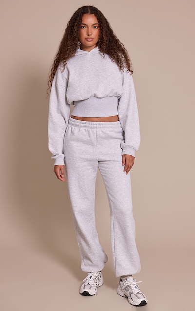 Tall PLT Ash Grey Tab Cuff Sweatpants