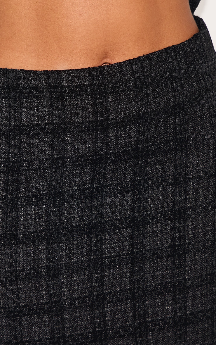 Shape Black Boucle Mini Skirt image 5