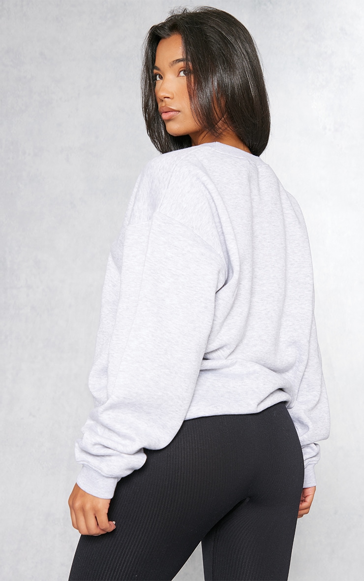 pretty little thing grey sweater
