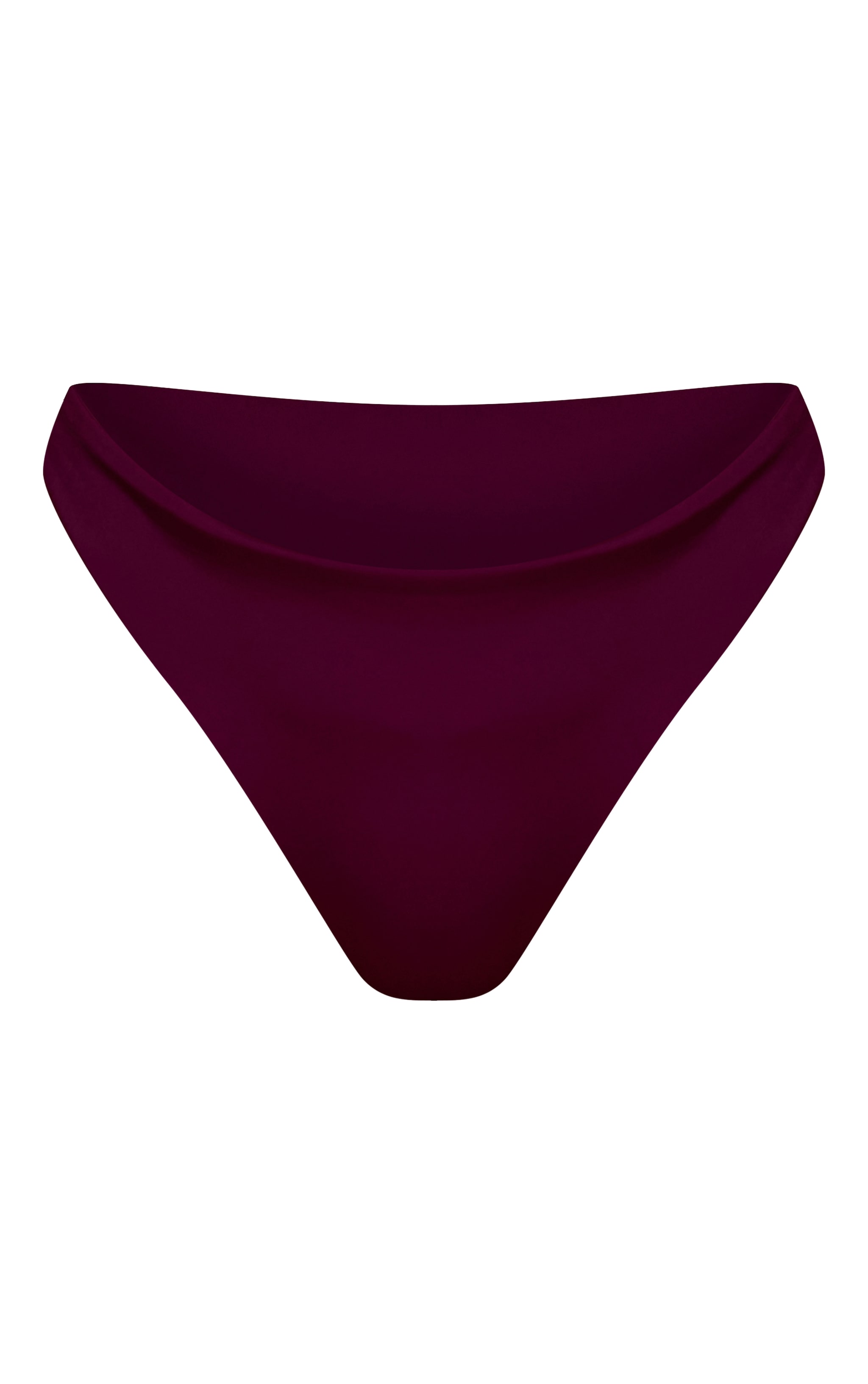 Purple Knot Front Triangle Bikini Top image 5