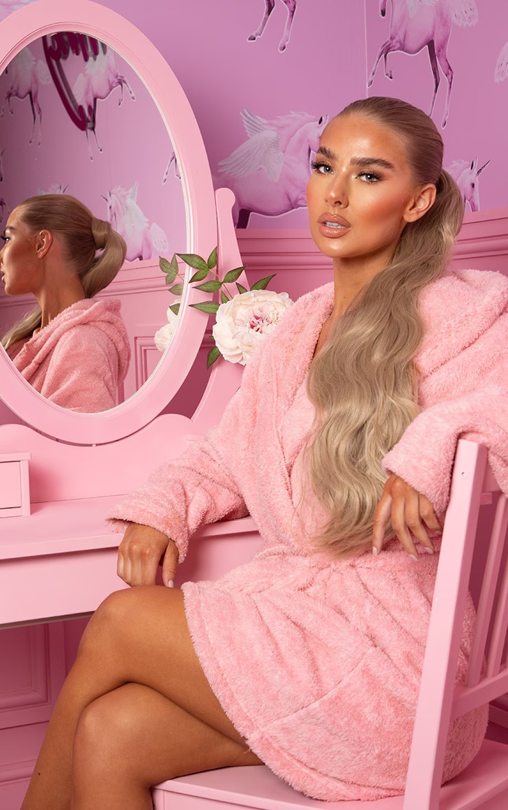 LullaBellz Grande Hollywood Wave 26" Wraparound Pony California Blonde image 2