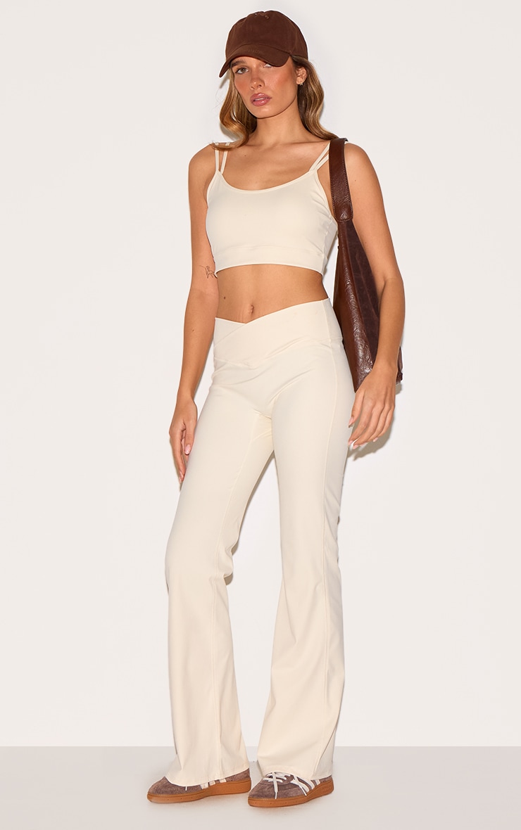 Bone Sculpt Wrap Waist Yoga Pants image 1