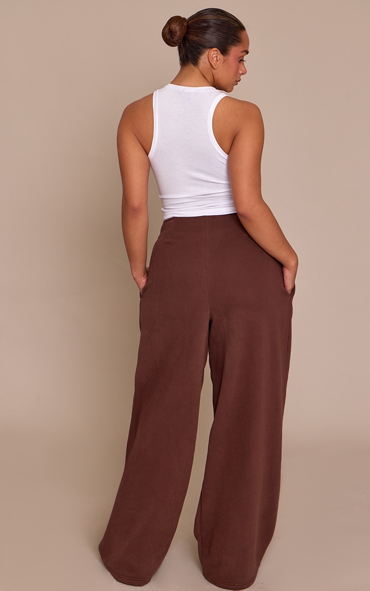 Shape Chocolate Seam Waistband Detail  Joggers image 3