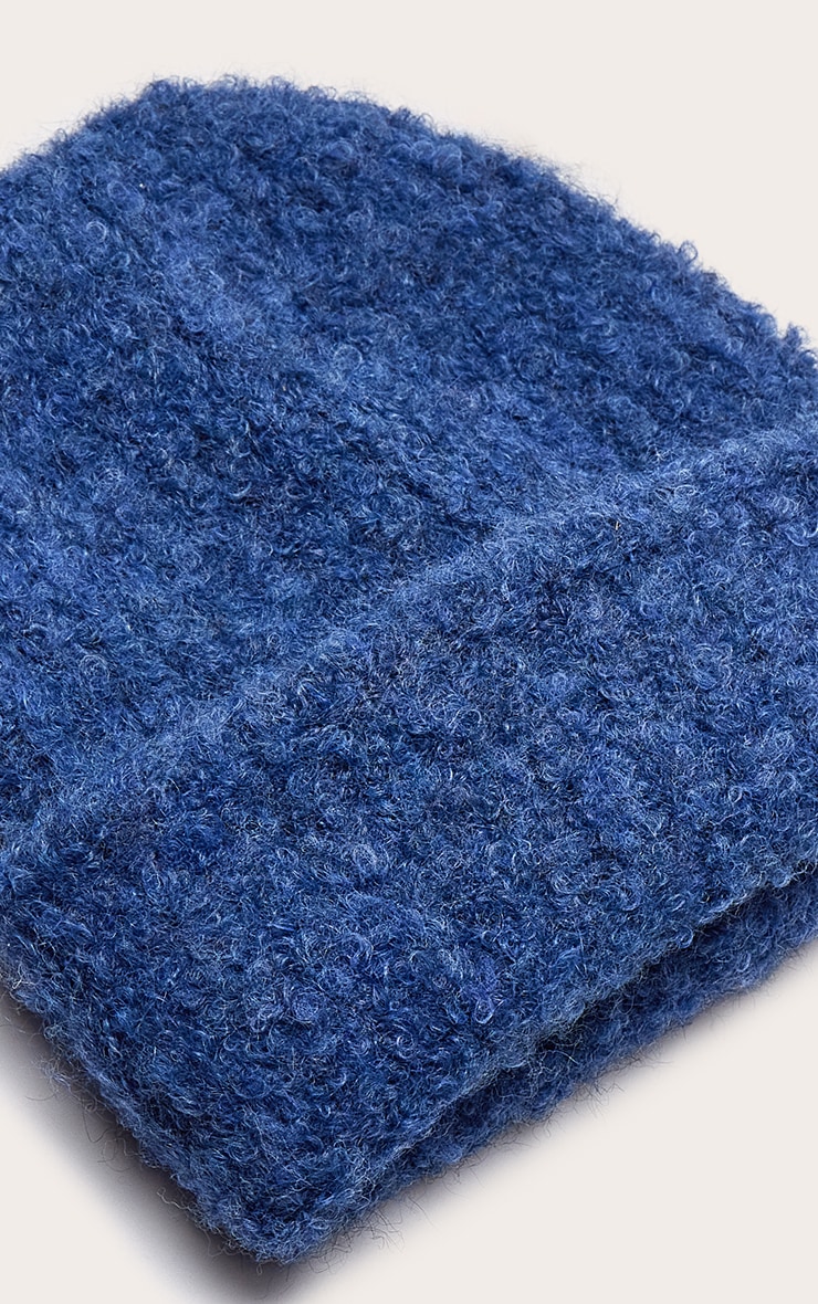 Cobalt Two Tone Bobble Knit Beanie image 3