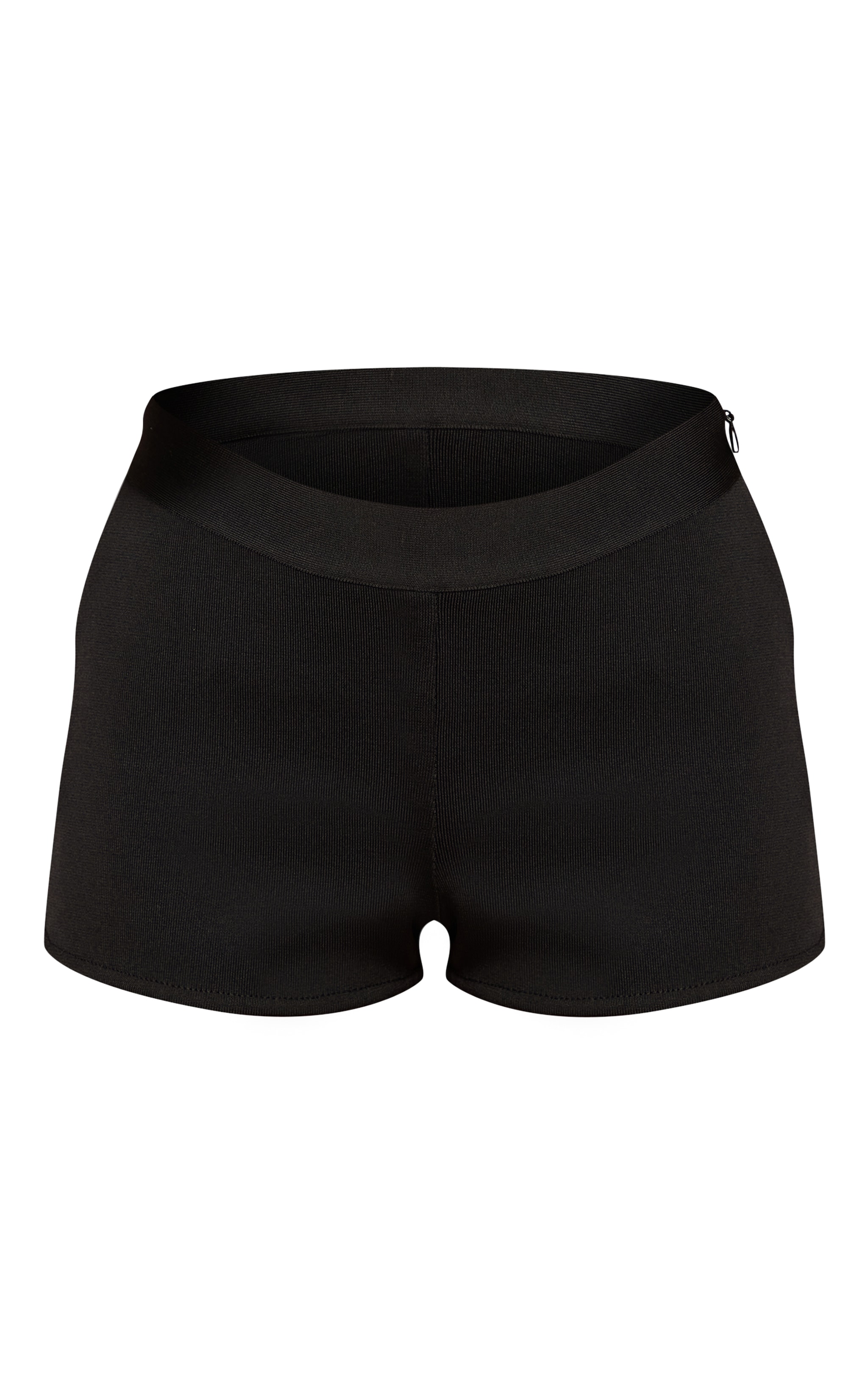Mini short de tailleur bandage noir image 6