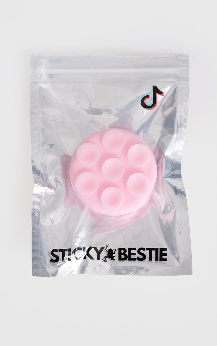 STICKYBESTIE Pink Pop Socket Roundie image 3