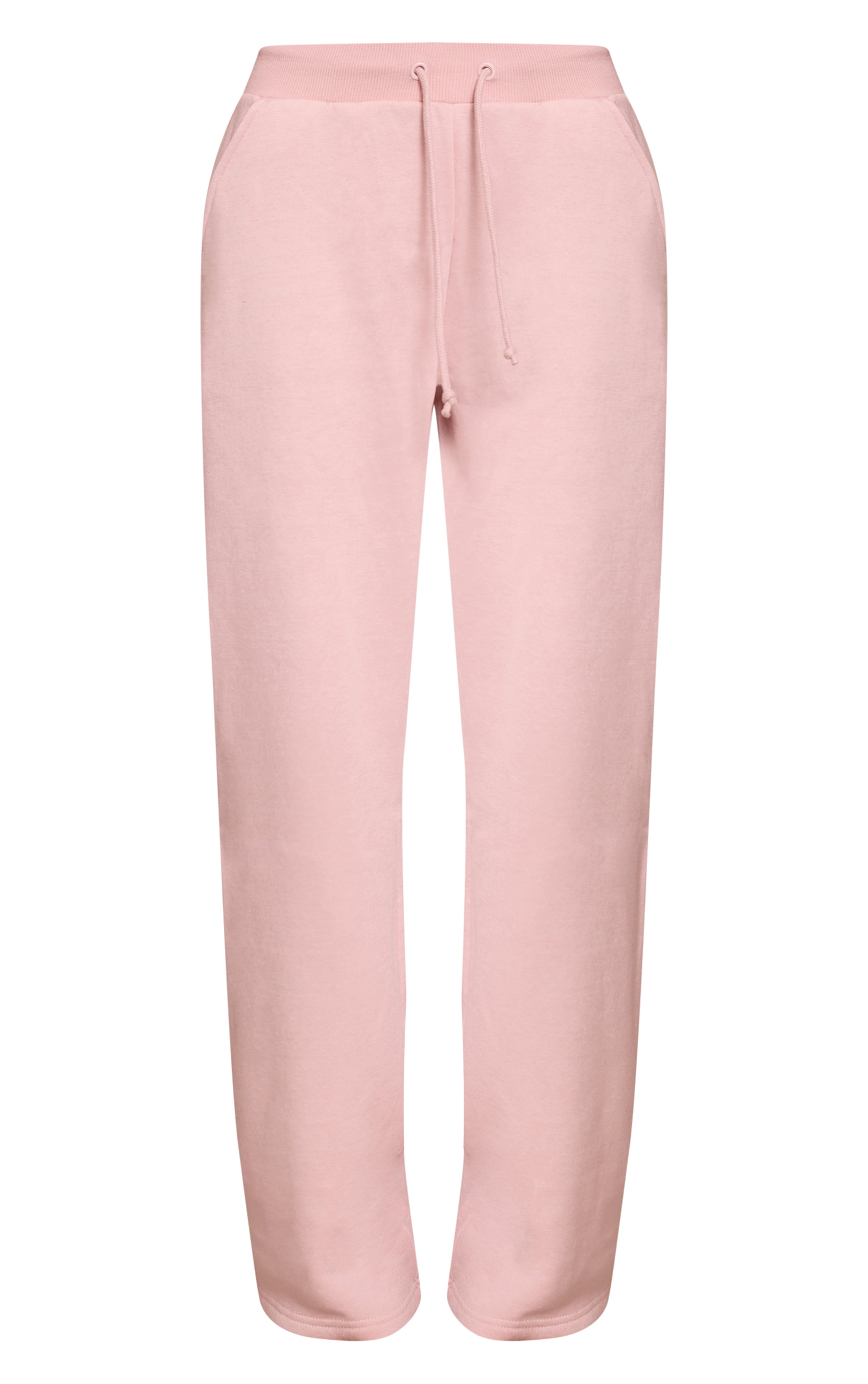 Pink Wide Leg Drawstring Sweatpants image 5
