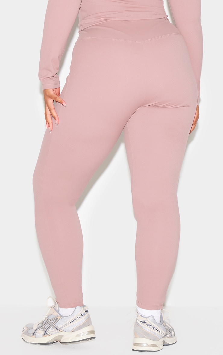 Legging en Sculpt mauve à taille très haute image 8
