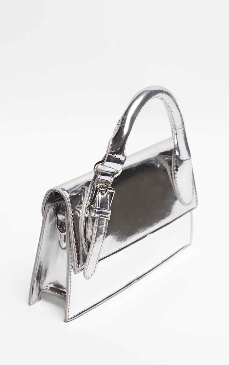Silver metallic crossbody bag new arrivals